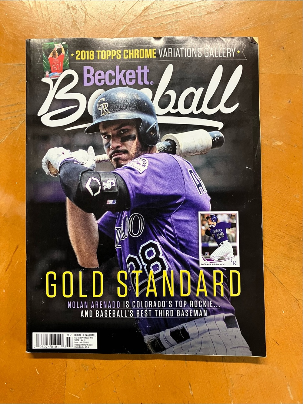 Beckett Baseball Card Price Guide Magazine October 2018 #151